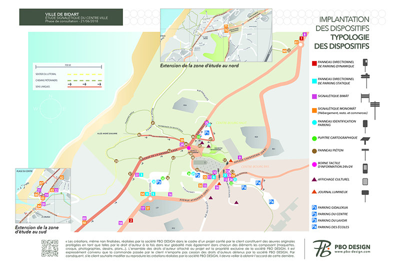 Signaletique implantation Bidart
