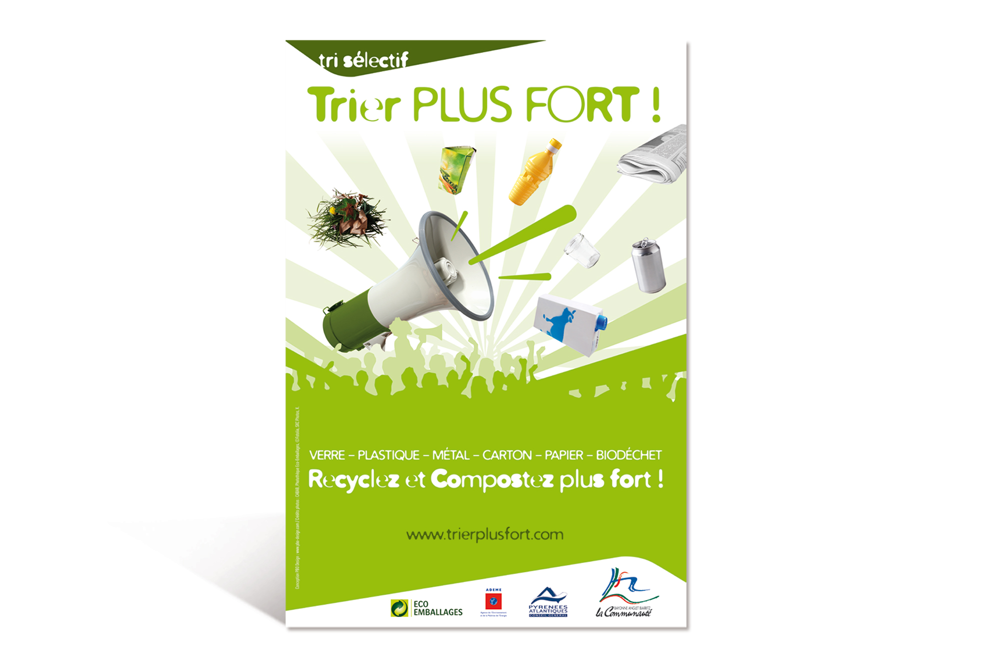 Campagne d'affichage TRIEZ PLUS FORT 1