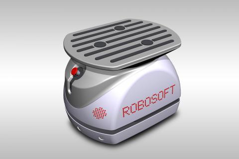 Engy de Robosoft, petit porteur autonome compact et modulaire