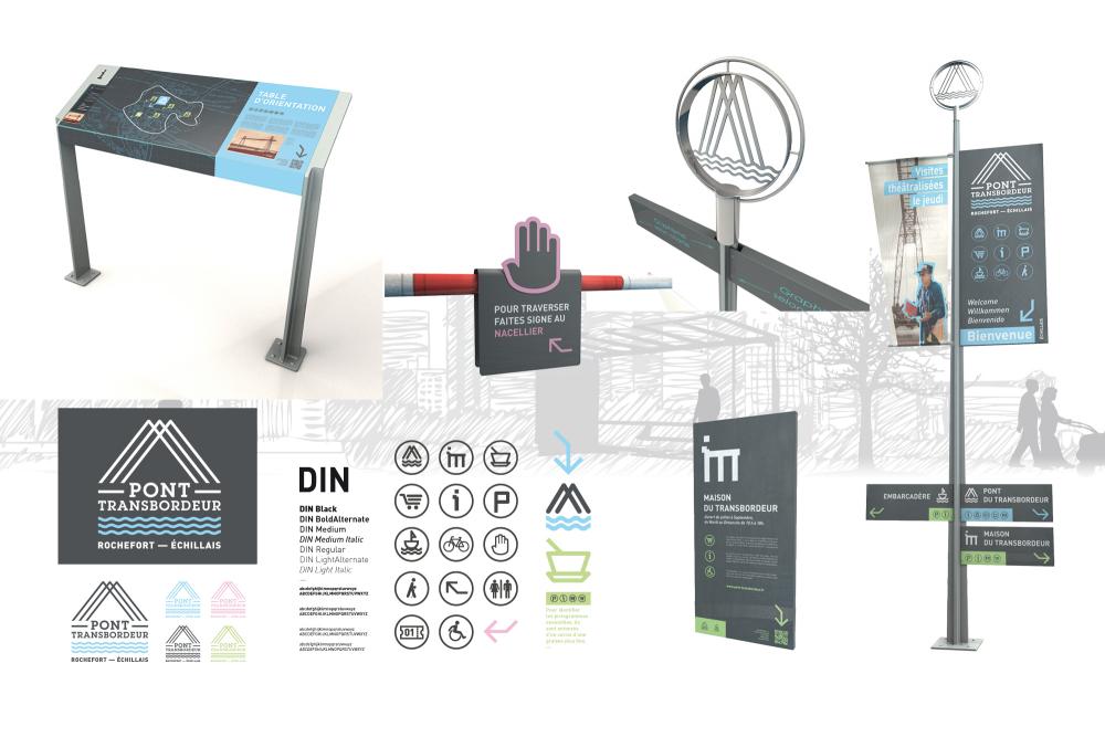 Etude signalétique du transbordeur - Rochefort 2