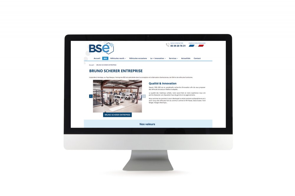 site dynamique BSE